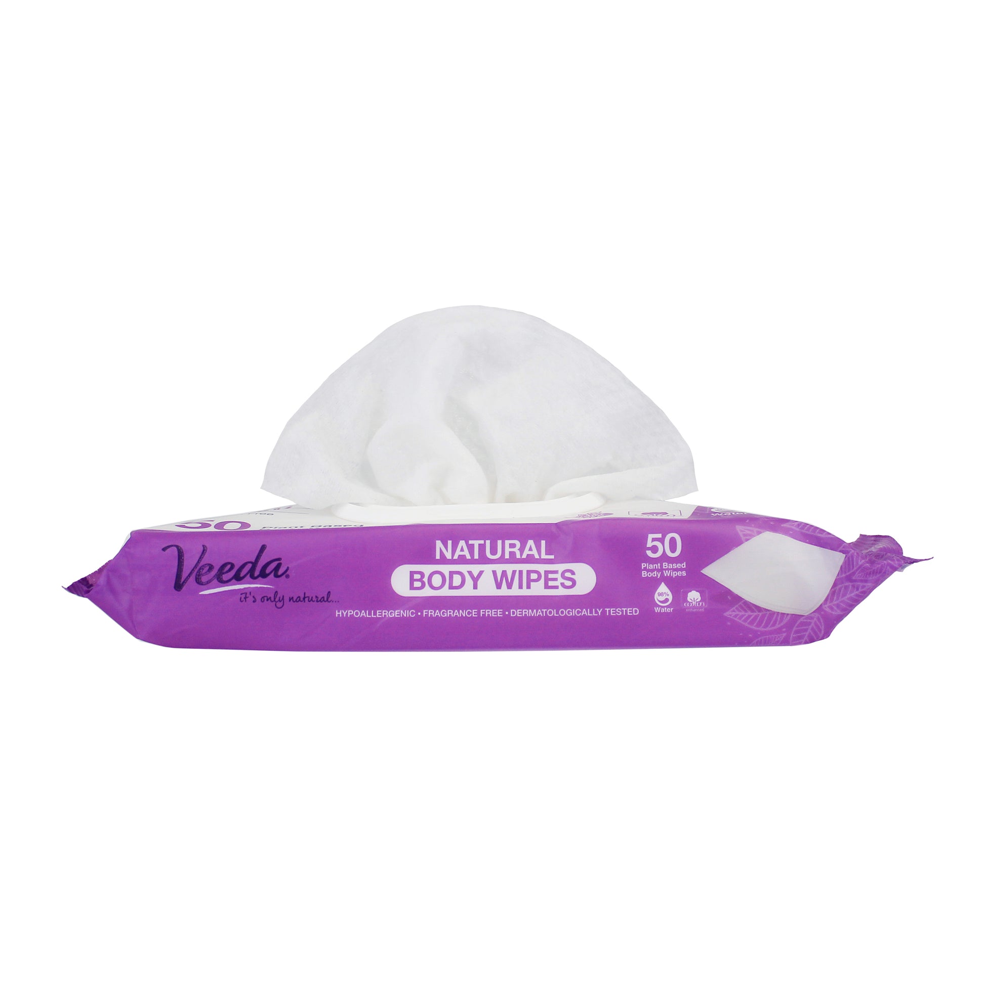 Natural Cotton Body Wipes for Adults