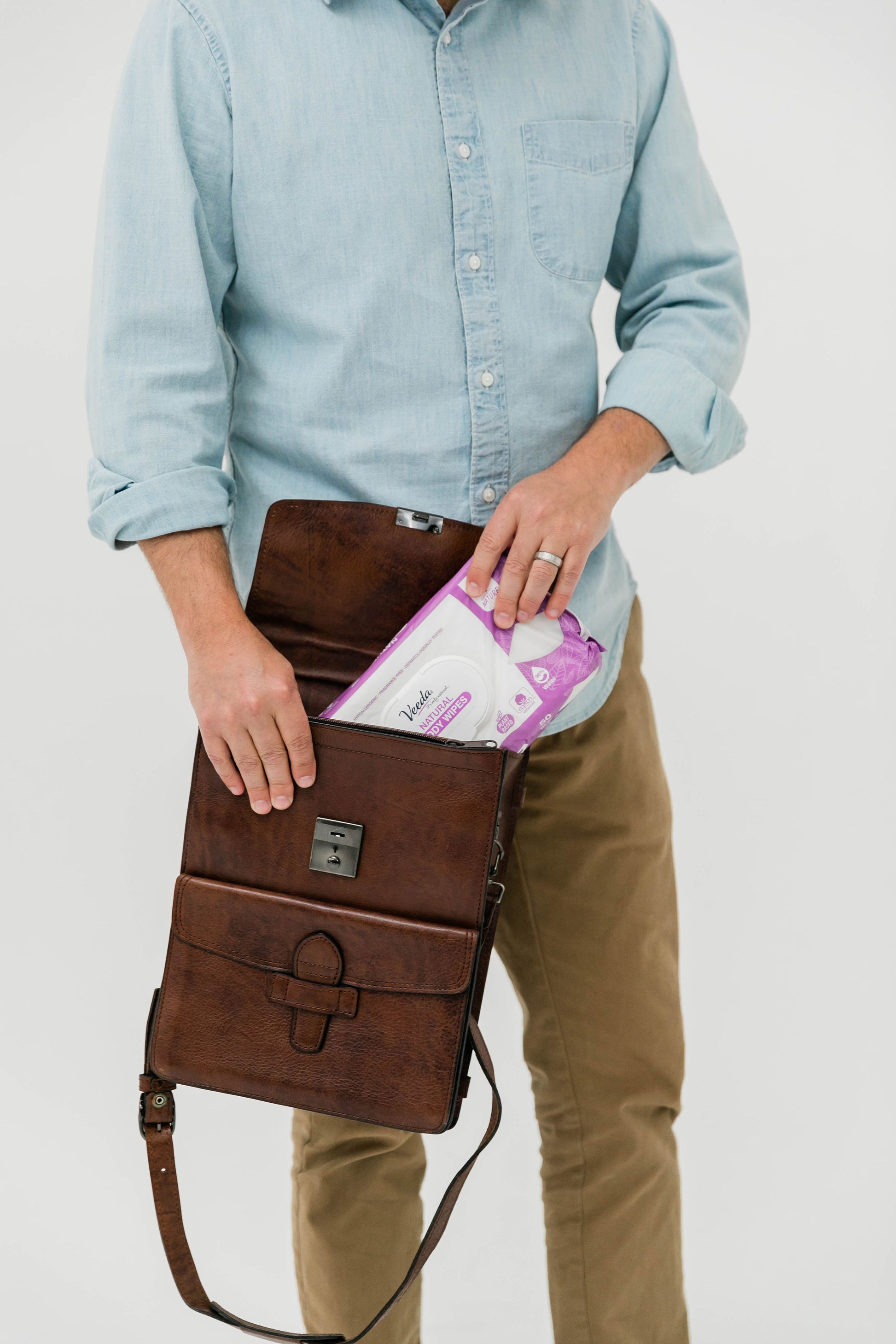 Natural Cotton Body Wipes for Adults