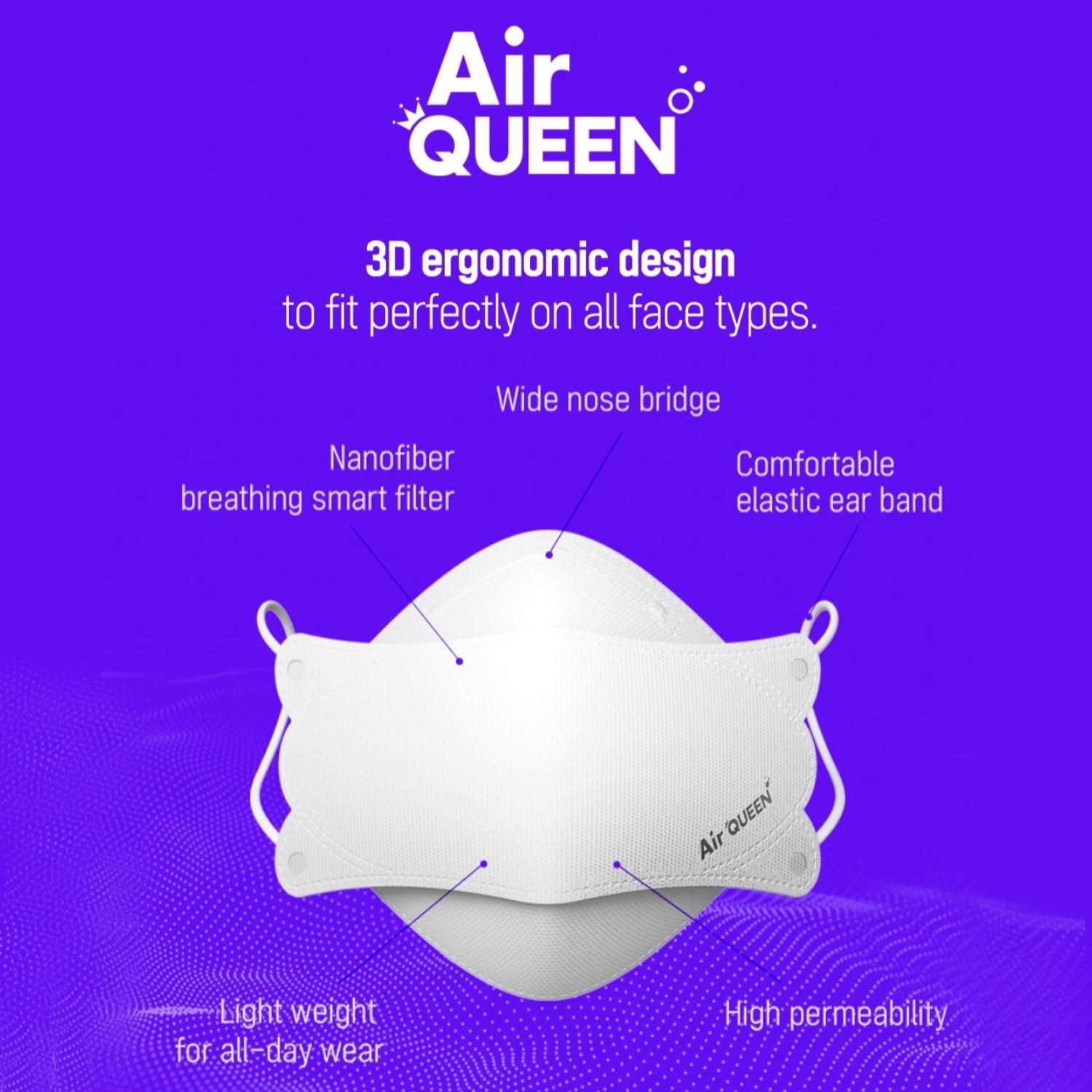Air Queen Nano Face Masks