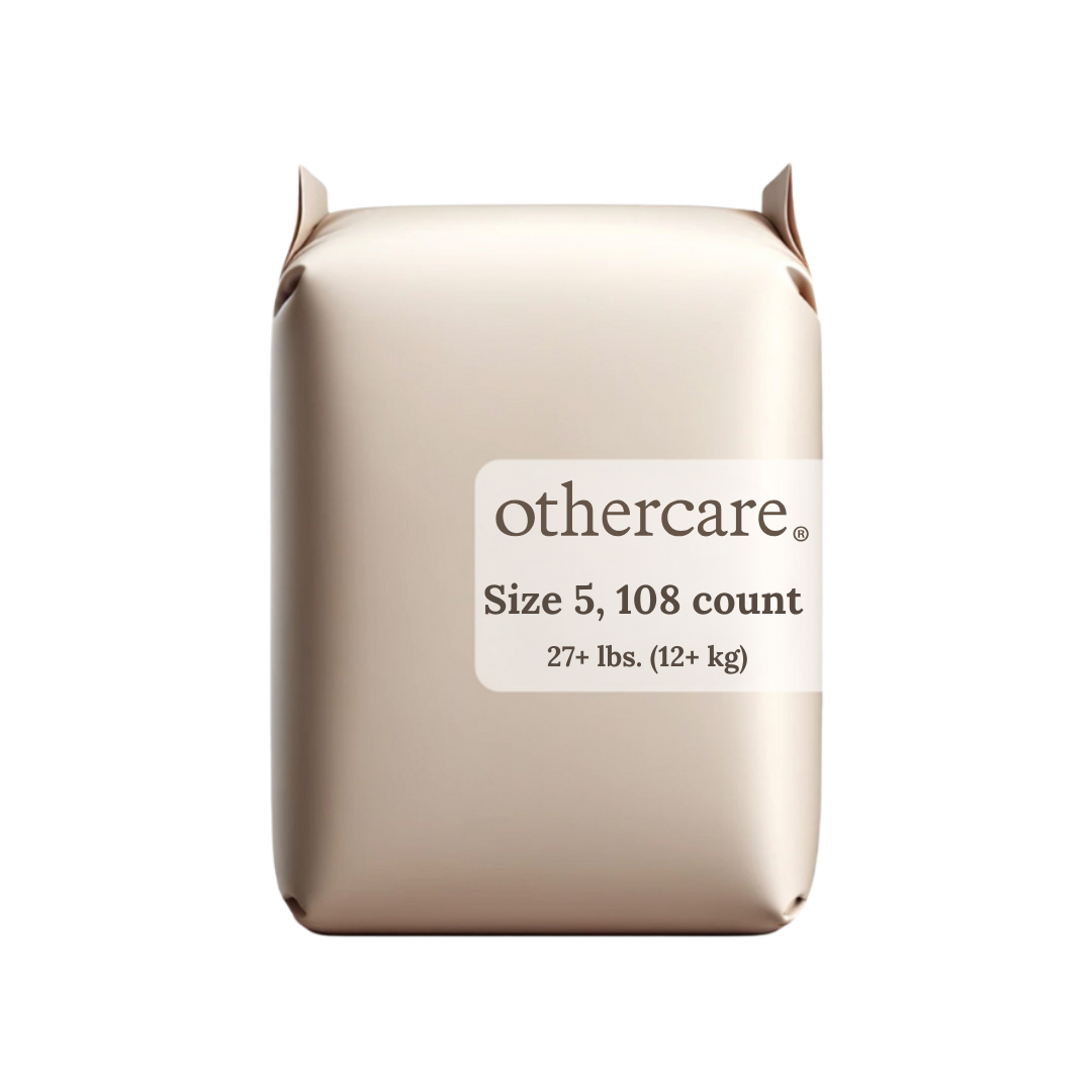 Othercare Ultra-Absorbent Baby Diapers Size 5, 27+ lbs
