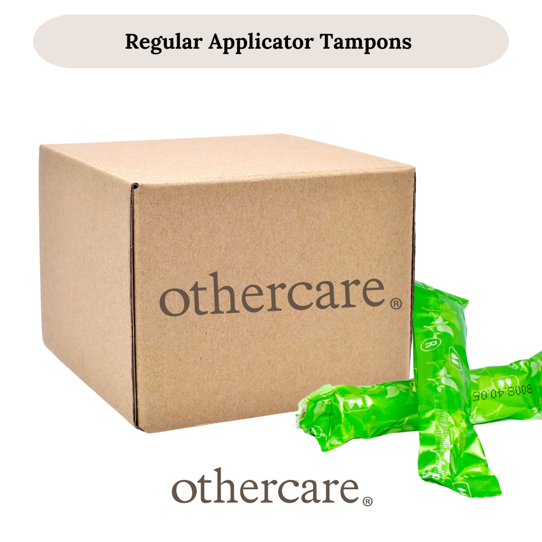 Othercare 100% Natural Cotton BPA-Free Compact Applicator Tampons Regular