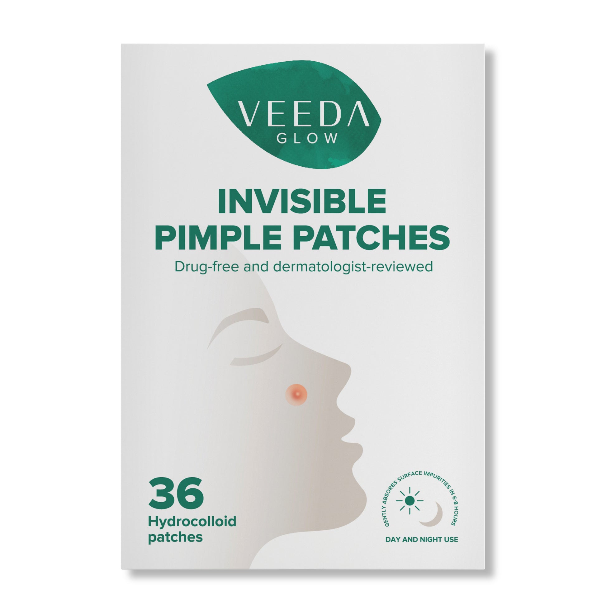Veeda Glow Invisible Hydrocolloid Pimple Patches