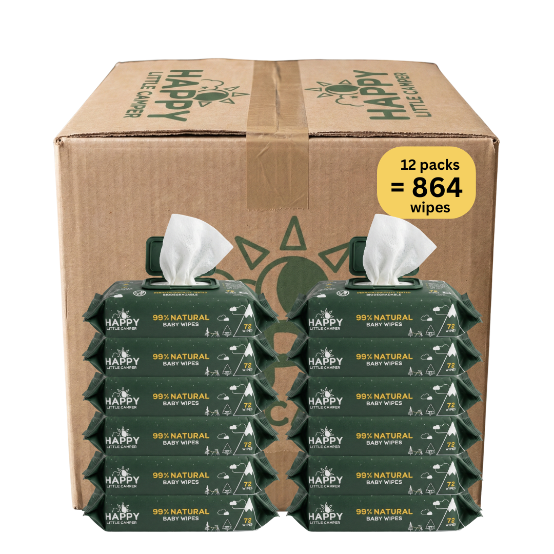 Happy Little Camper Natural Baby Wipes