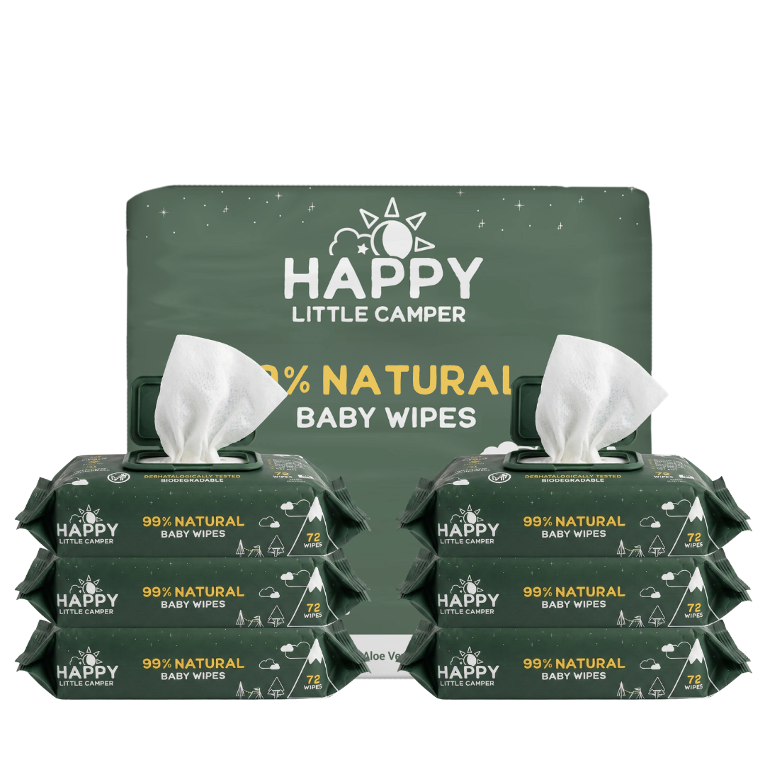 Happy Little Camper Natural Baby Wipes