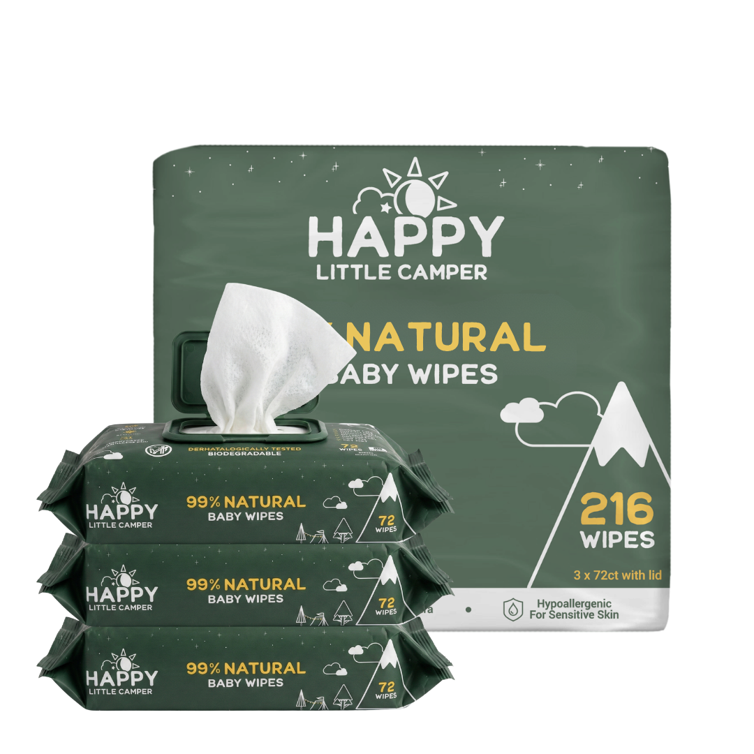 Happy Little Camper Natural Baby Wipes