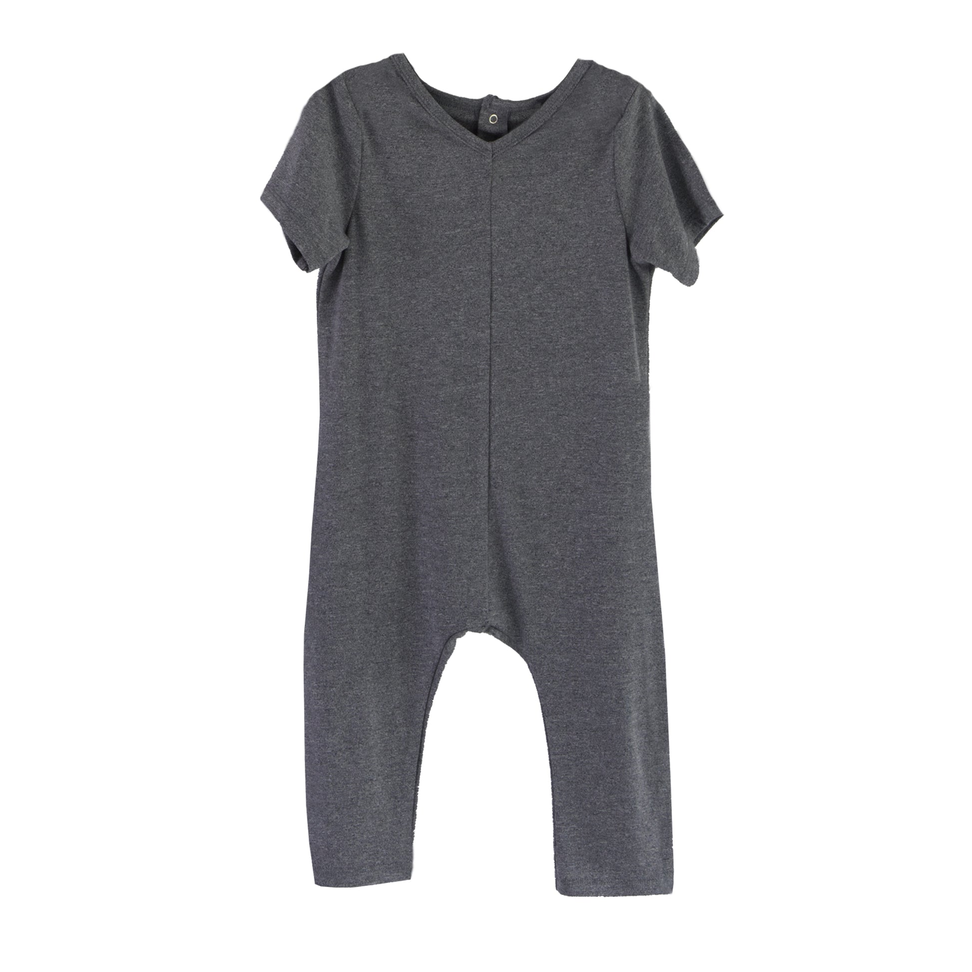 Smash + Tess Baby Romper – Charcoal Grey (3-6 Months)