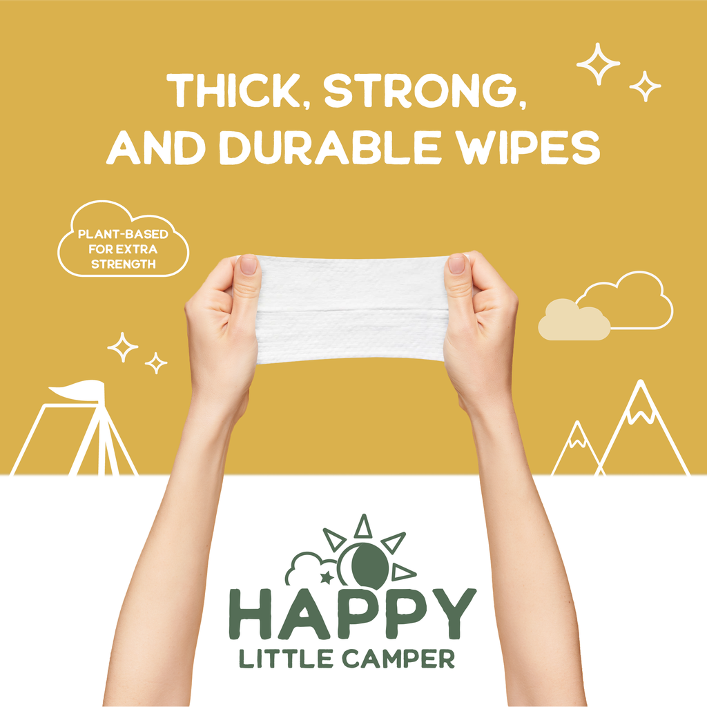 Happy Little Camper Natural Baby Wipes