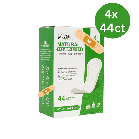 Perfectly Imperfect Veeda Natural Liners – 4 Box Bundle