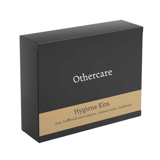 Hygiene Kits that Othercare will donate