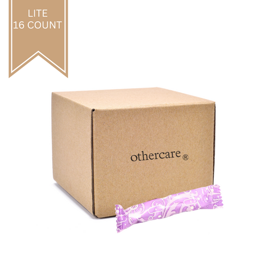 Othercare 100% Natural Cotton BPA-Free Compact Applicator Tampons Lite