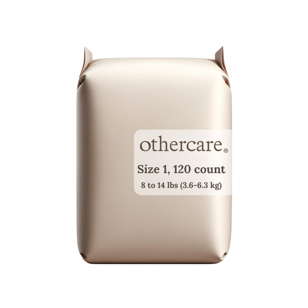 Othercare Ultra-Absorbent Baby Diapers Size 1, 8-14 lbs